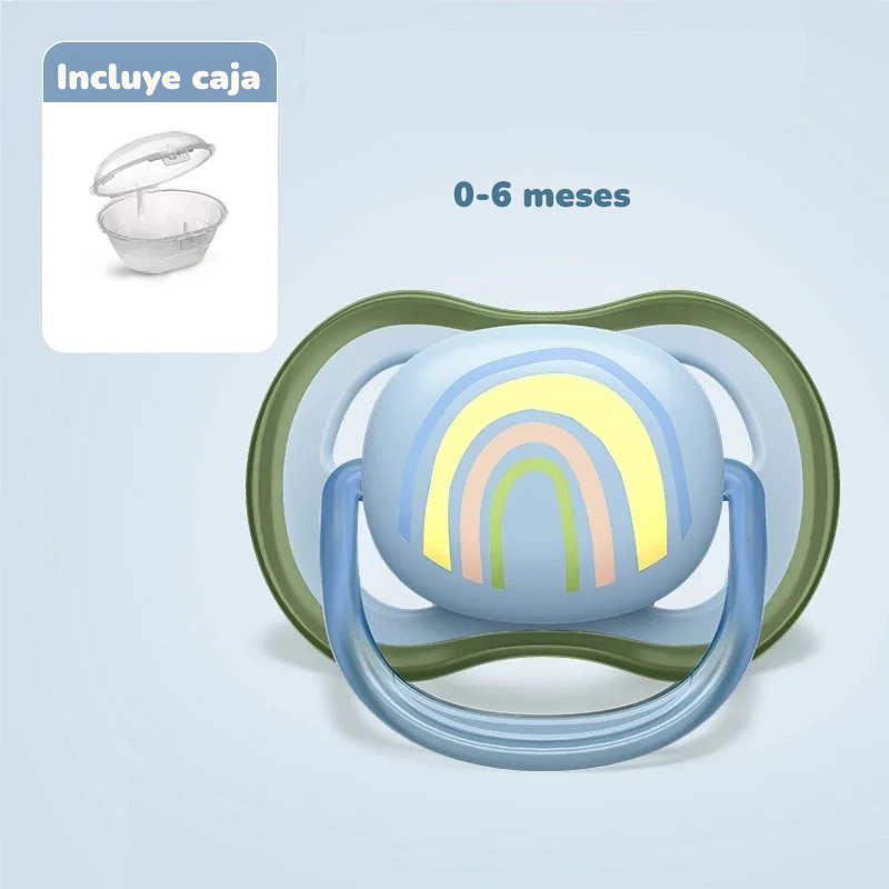 Chupón Philips Avent Anti-Cólicos de Silicona | Ventilado, Sin Olor y Suave para Recién Nacidos