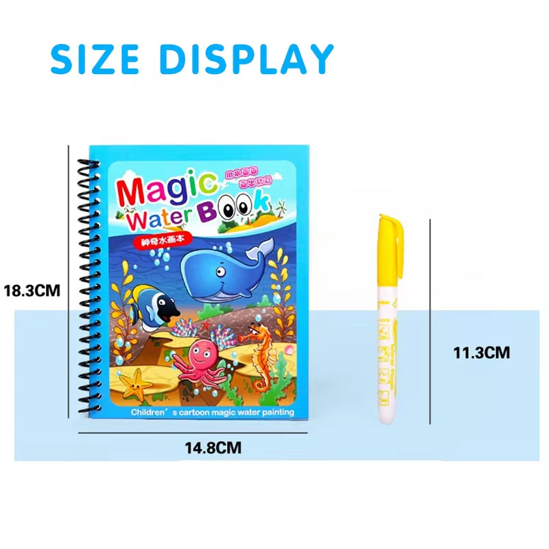 Libro interactivo mágico(Colorea sin manchas)
