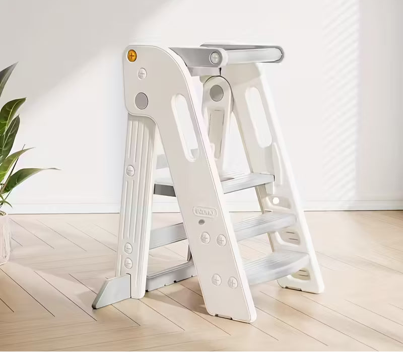 Taburete Infantil Plegable y Ajustable con Seguridad Extrema