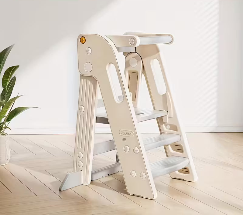Taburete Infantil Plegable y Ajustable con Seguridad Extrema