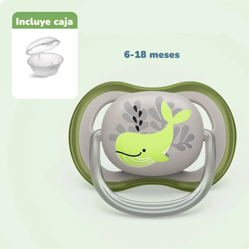 Chupón Philips Avent Anti-Cólicos de Silicona | Ventilado, Sin Olor y Suave para Recién Nacidos