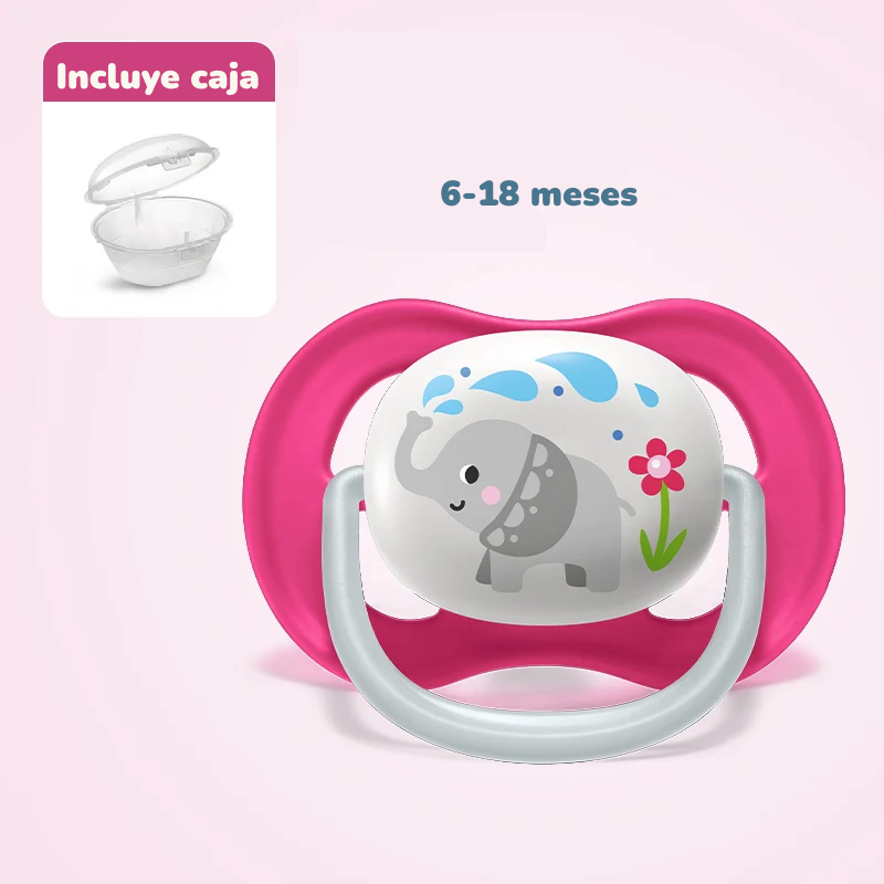 Chupón Philips Avent Anti-Cólicos de Silicona | Ventilado, Sin Olor y Suave para Recién Nacidos