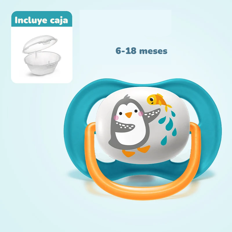 Chupón Philips Avent Anti-Cólicos de Silicona | Ventilado, Sin Olor y Suave para Recién Nacidos
