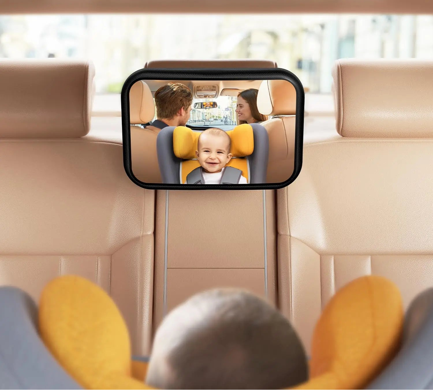 Espejo Retrovisor Bebé Antivibración 360° Certificado ROHS
