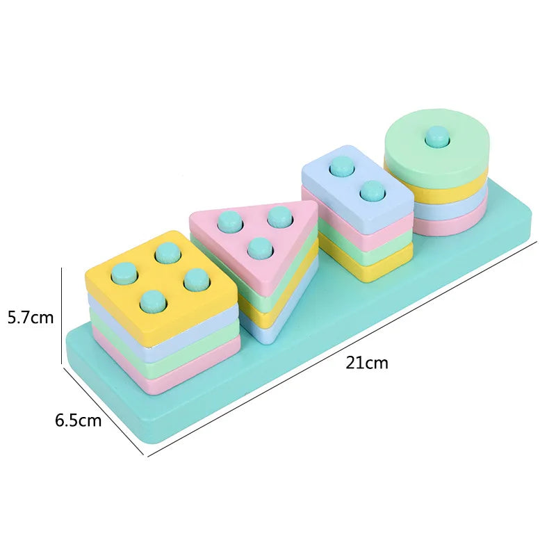 Juguetes de Madera Sensoriales | Estímulo Táctil y Motor Fino | Diseño Montessori