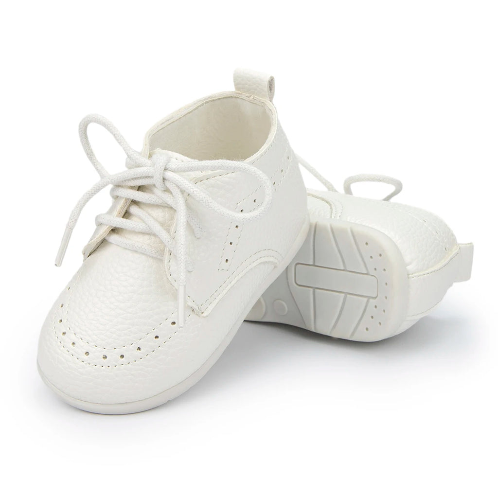 Zapatos Retro de Cuero para Primeros Pasos (0-24M)