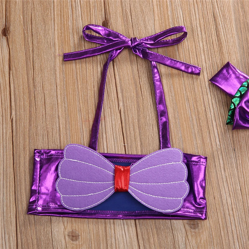 Bikini "Sirenita Encantada" – ¡Diversión Bajo el Mar! (0M-8T)
