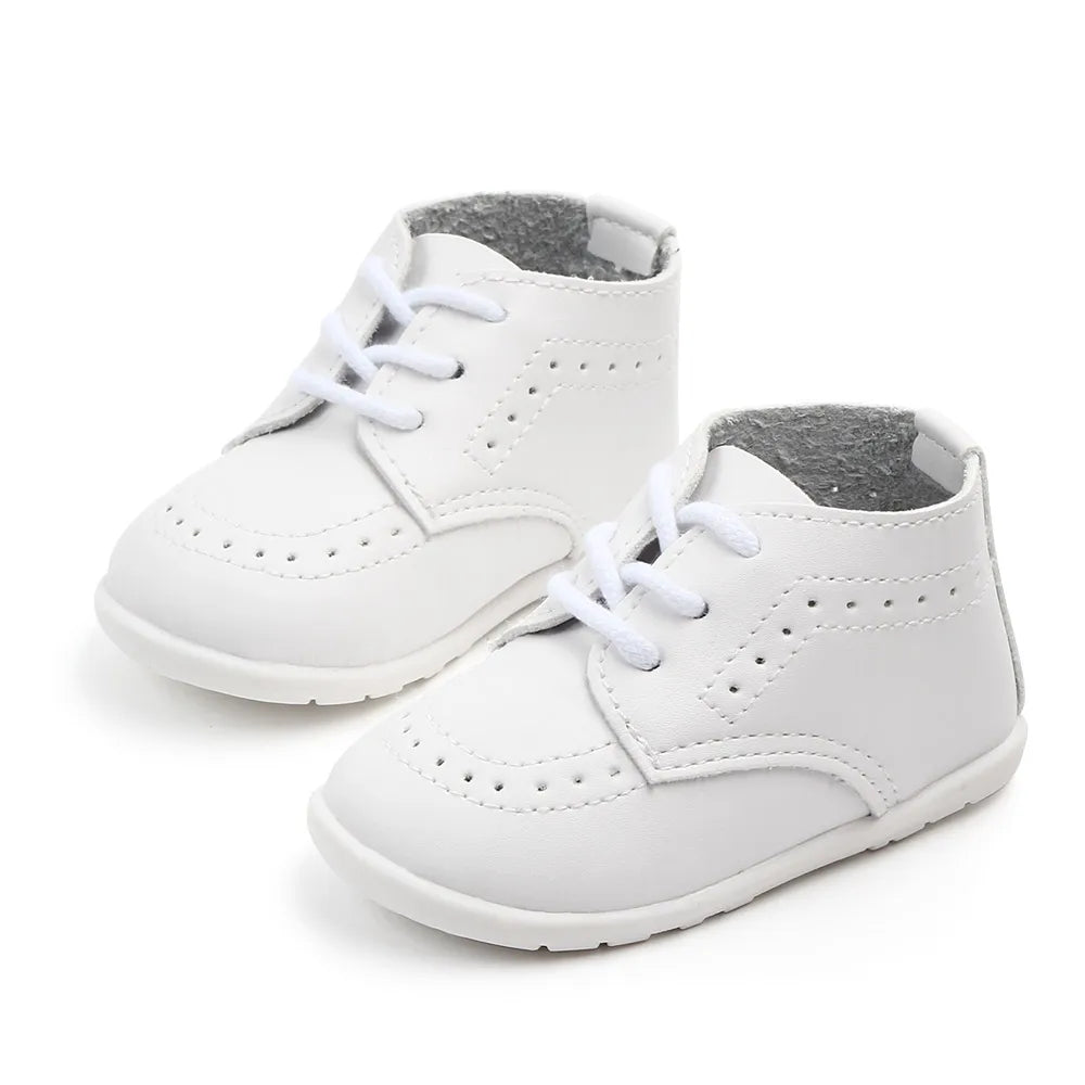Zapatos Retro de Cuero para Primeros Pasos (0-24M)