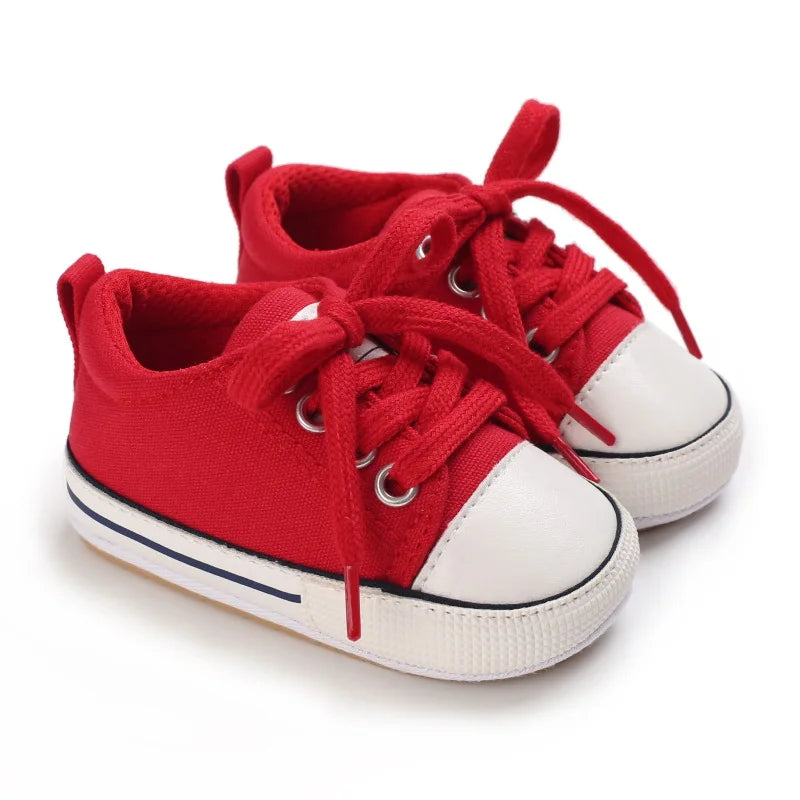 Zapatos de Lona para Bebé: Primeros Pasos (0-18M)
