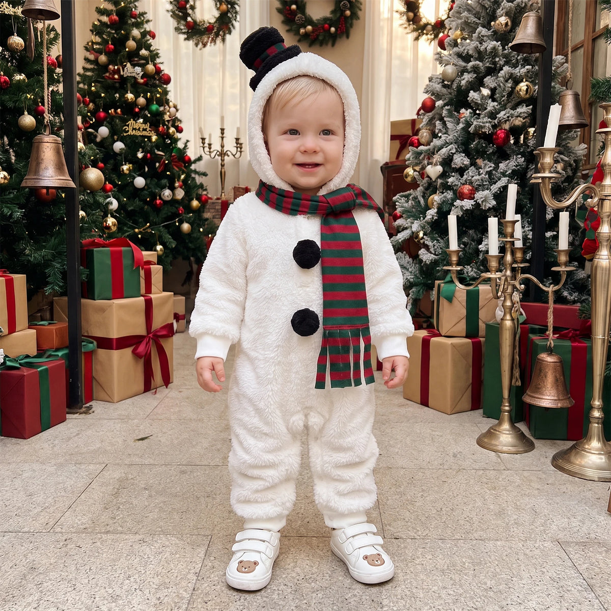 Disfraces Navideños para Bebé | ¡Kit Completo y Tierno para las Fiestas! (6M-2.5T)