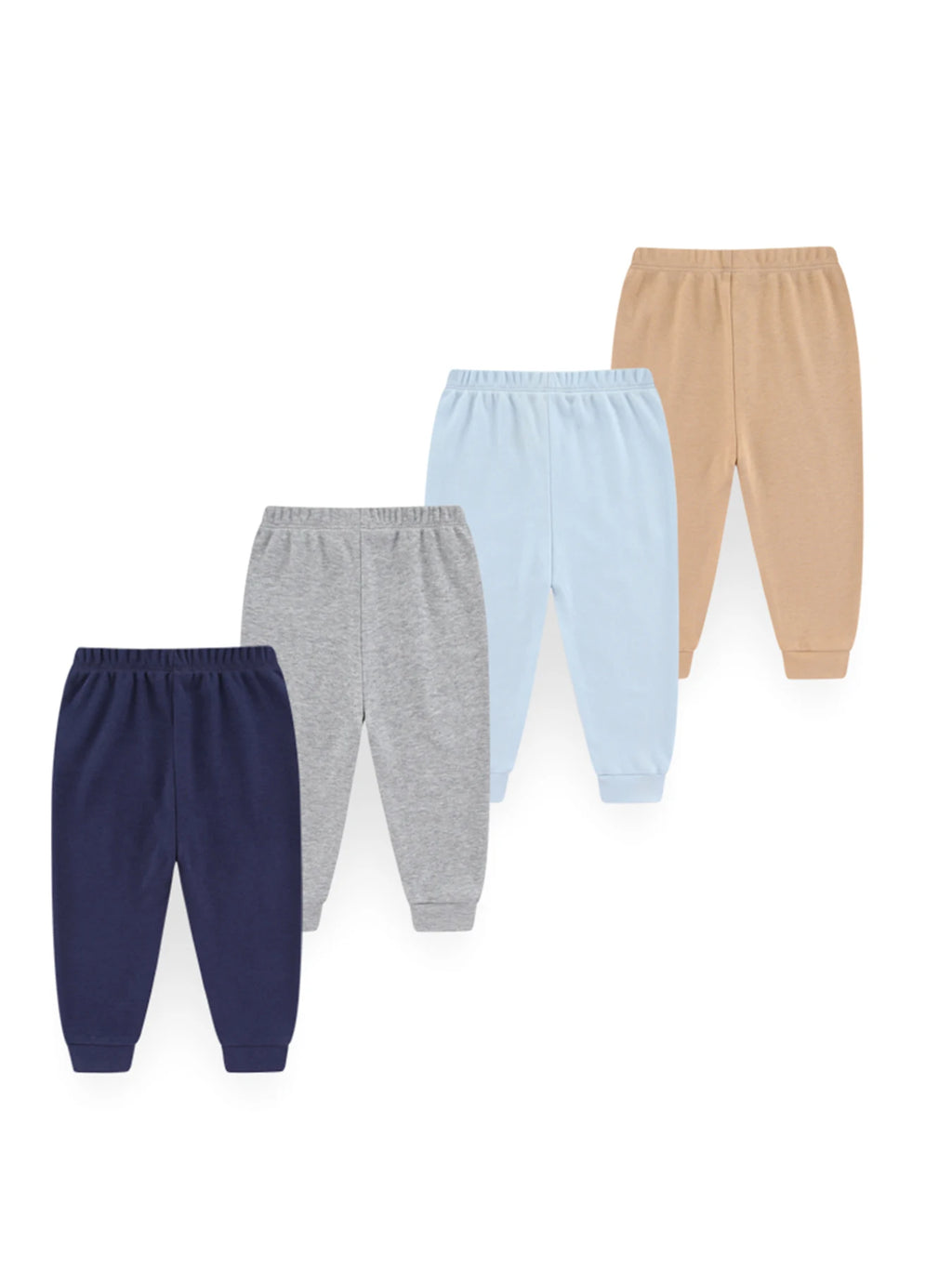 Set de 4 Pantalones de Algodón (0-24M)