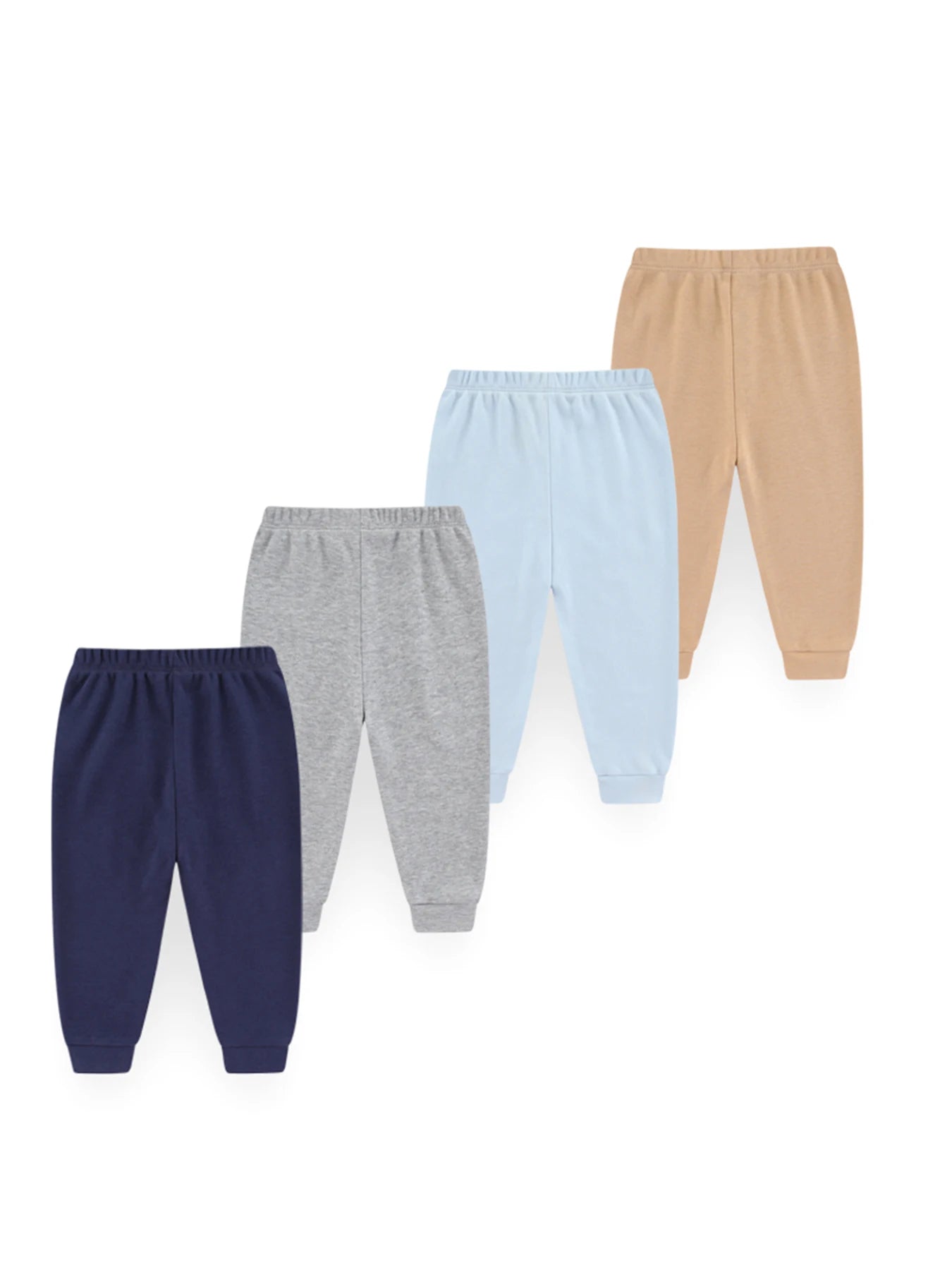 Set de 4 Pantalones de Algodón (0-24M)