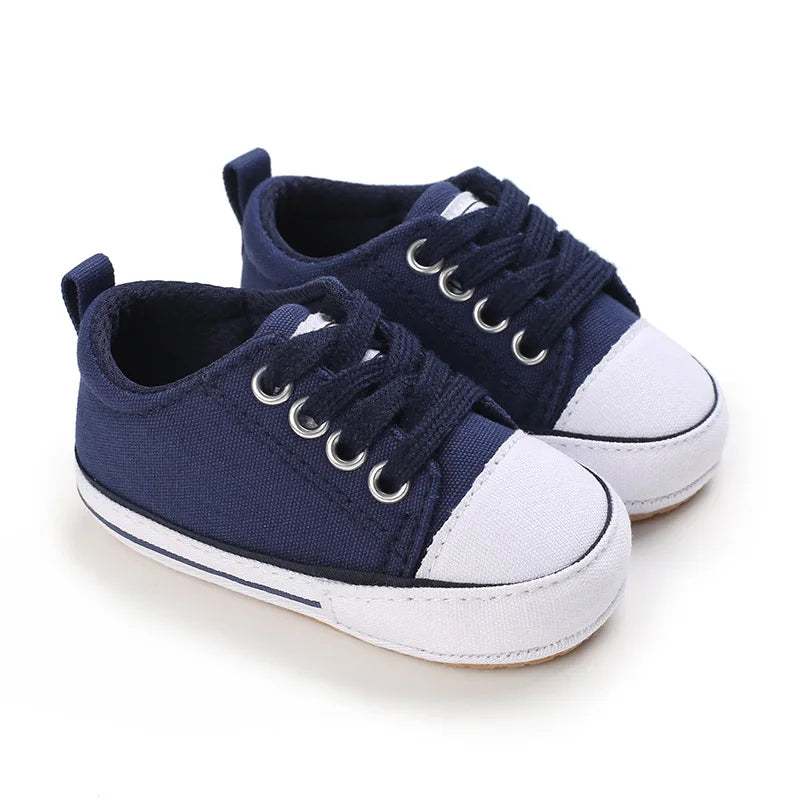 Zapatos de Lona para Bebé: Primeros Pasos (0-18M)