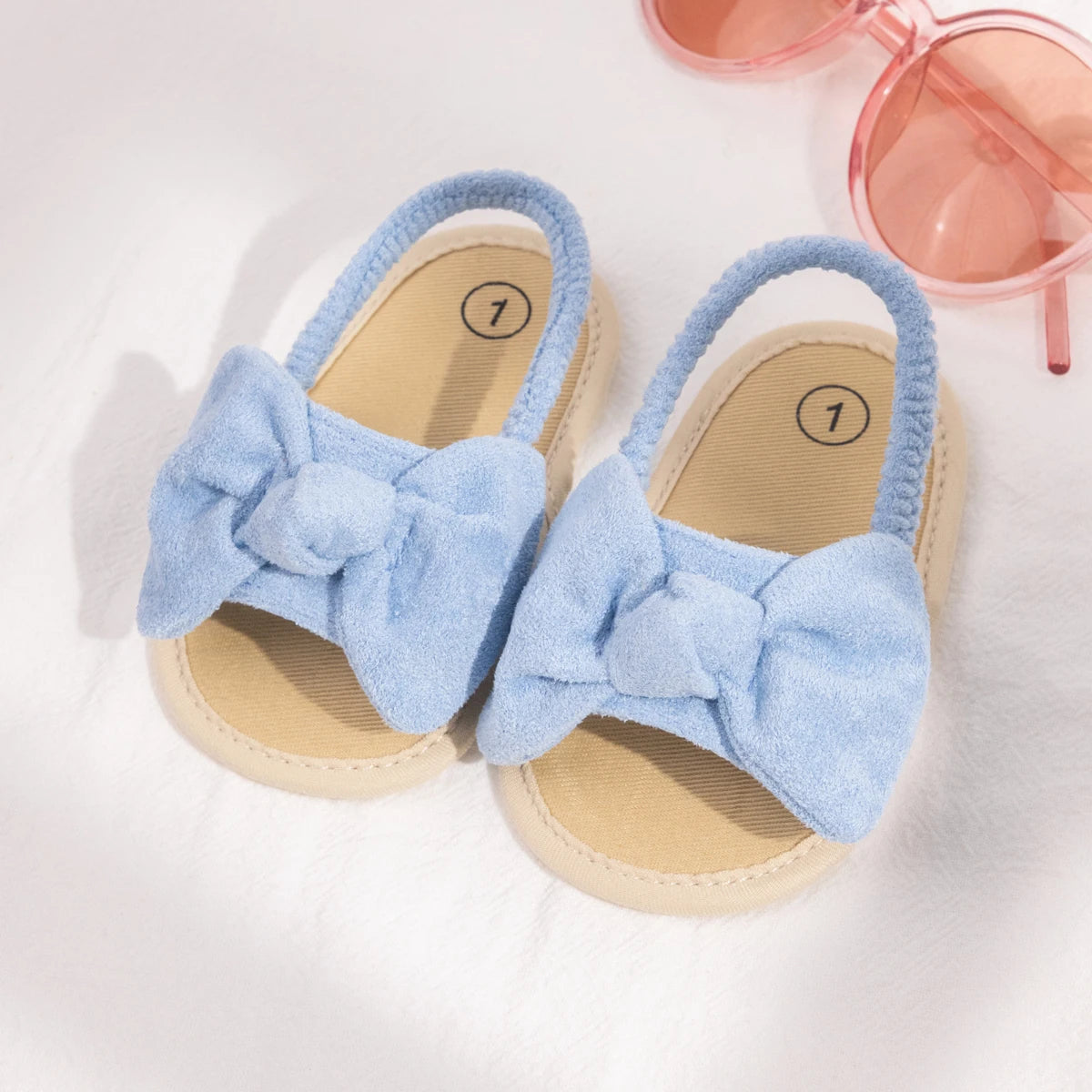 Sandalias con Moño: Comodidad y Estilo (0-18M)