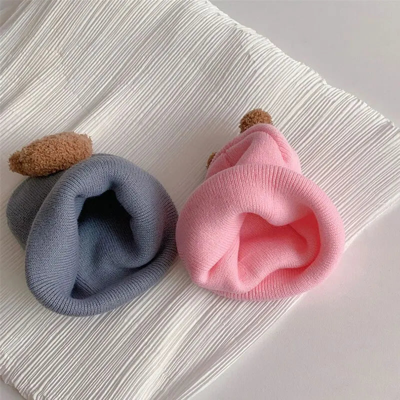 Gorro de Osito : Suave, Cálido y Versátil (0-12M)