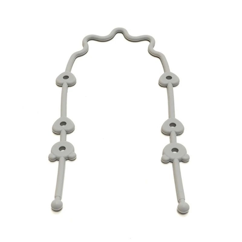 Correa Silicona Ajustable para Chupón y Juguetes Bebé