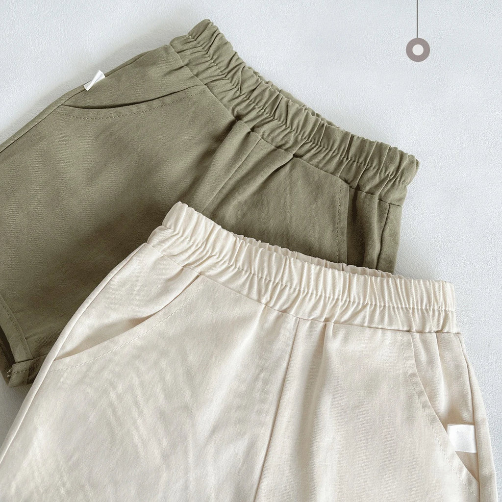 Paquete de 2 Shorts "Comodidad Natural" – Frescura para tu Bebé (9M-4T)