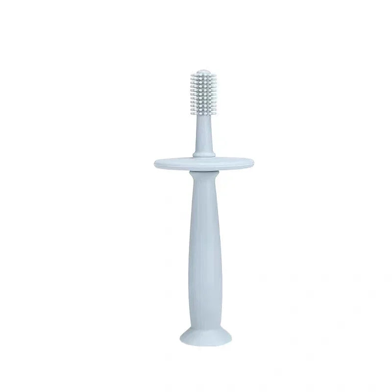 Cepillo de Dientes de Entrenamiento 360° con Protector y Base de Succión