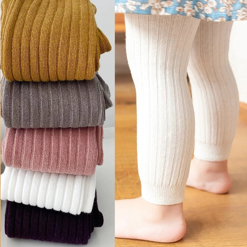 Leggings de Punto Unisex – Algodón Elástico (0 a 6 años)