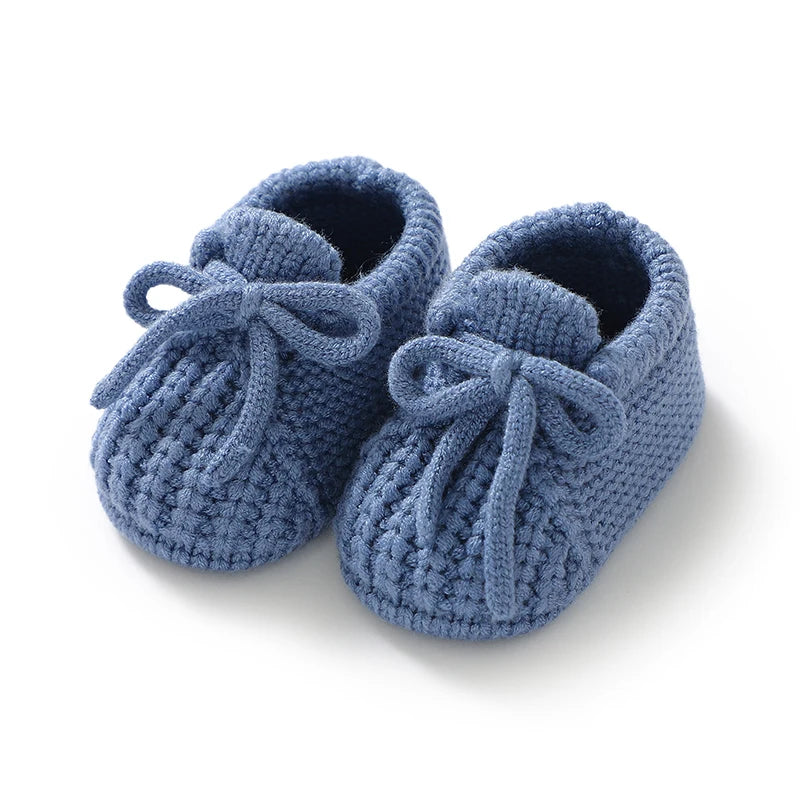 Zapatitos Tejidos para Recién Nacidos-18M | Calidez y Ternura