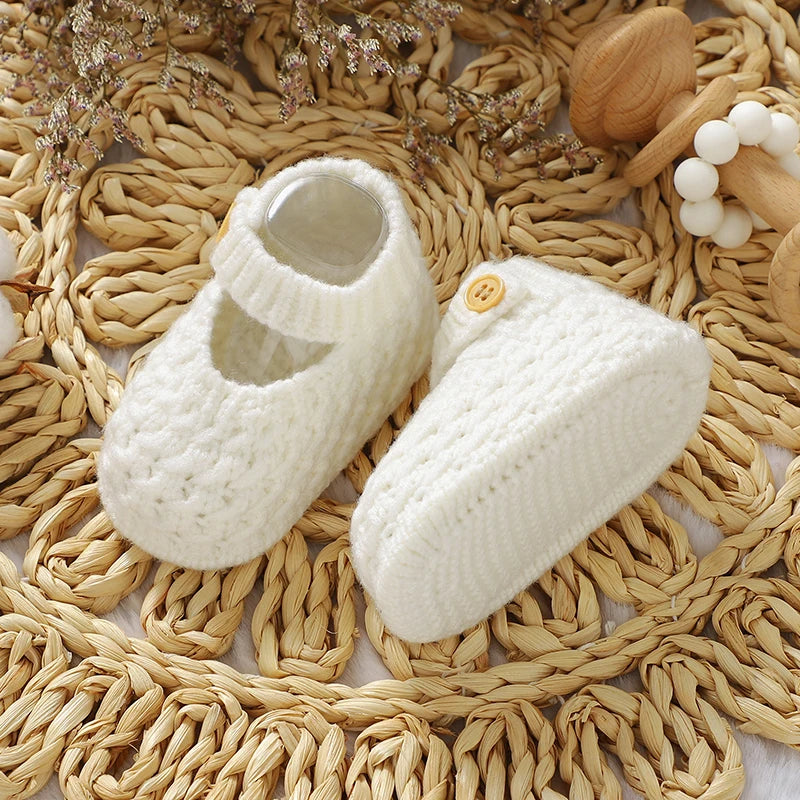 Zapatos Preandantes Tejidos Suela Blanda | Primavera-Invierno (0-18M)