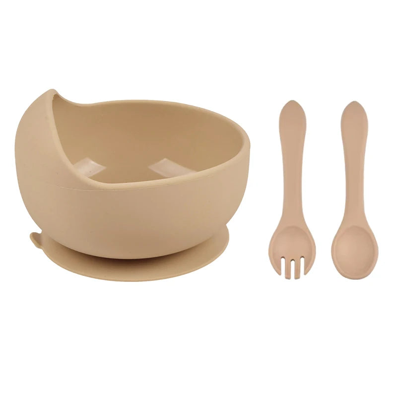 Set de Vajilla plato hondo de Silicona 3 piezas | ¡Adiós a los Platos Voladores!