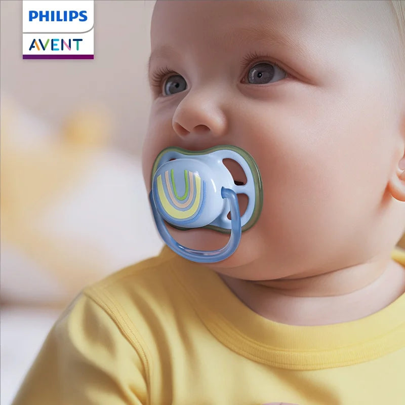 Chupón Philips Avent Anti-Cólicos de Silicona | Ventilado, Sin Olor y Suave para Recién Nacidos