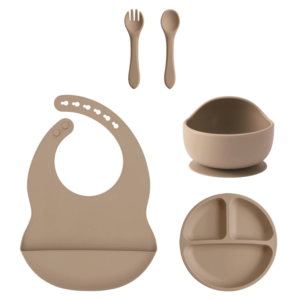 Set de Alimentación de Silicona 5 piezas