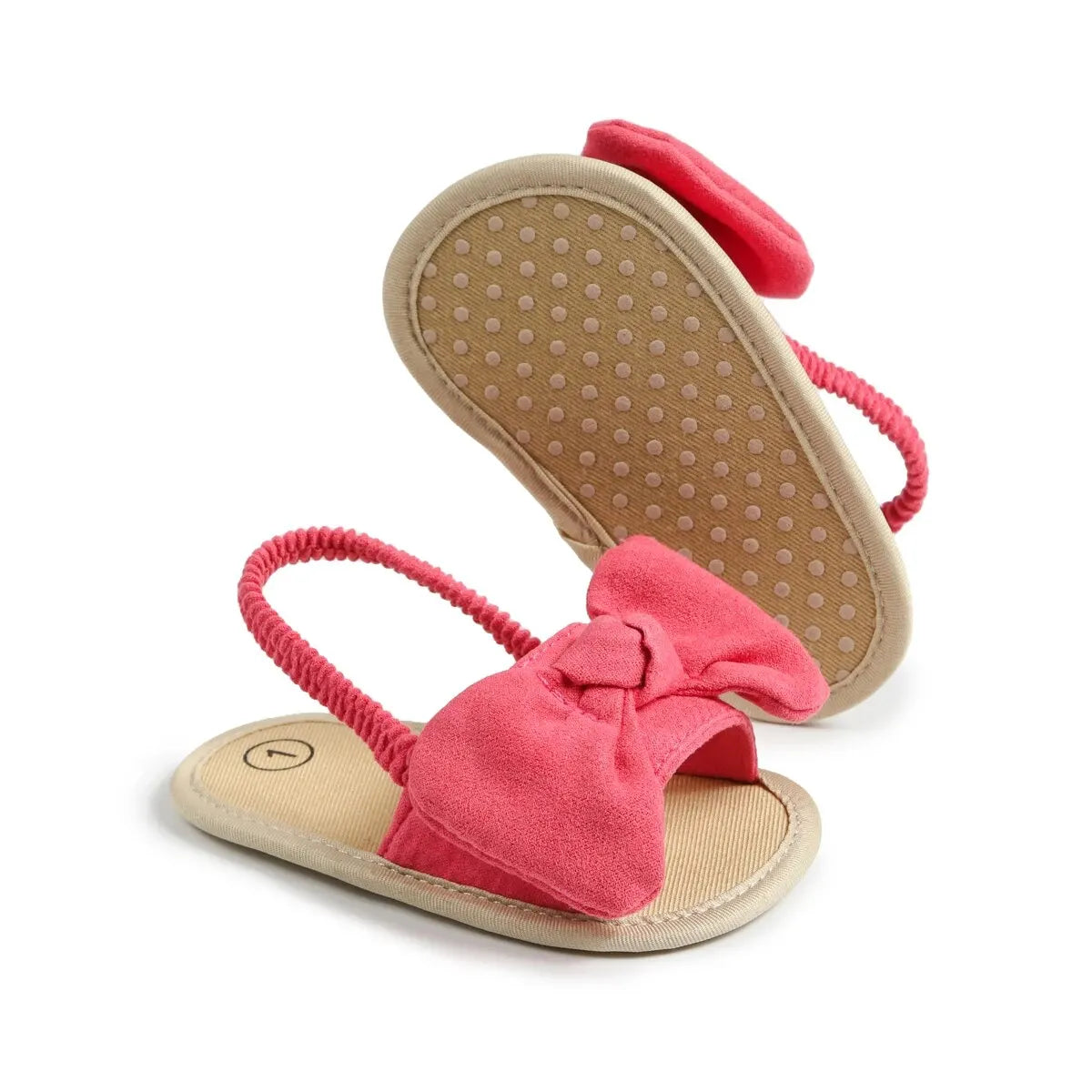 Sandalias con Moño: Comodidad y Estilo (0-18M)