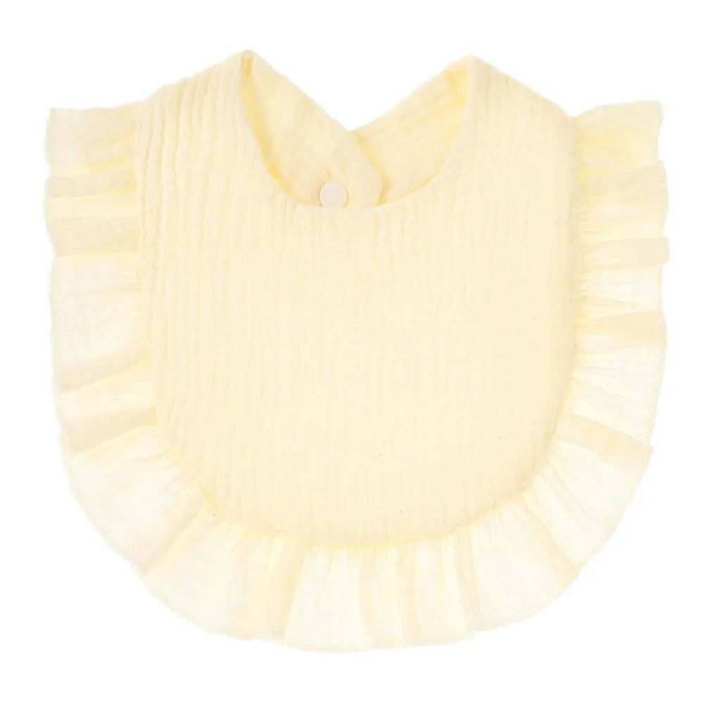Babero Bandana de Algodón: Suave, Absorbente y de Color Sólido