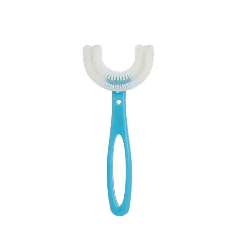 Cepillo Dental Infantil 360° "U" Estilo—Divertido y Seguro