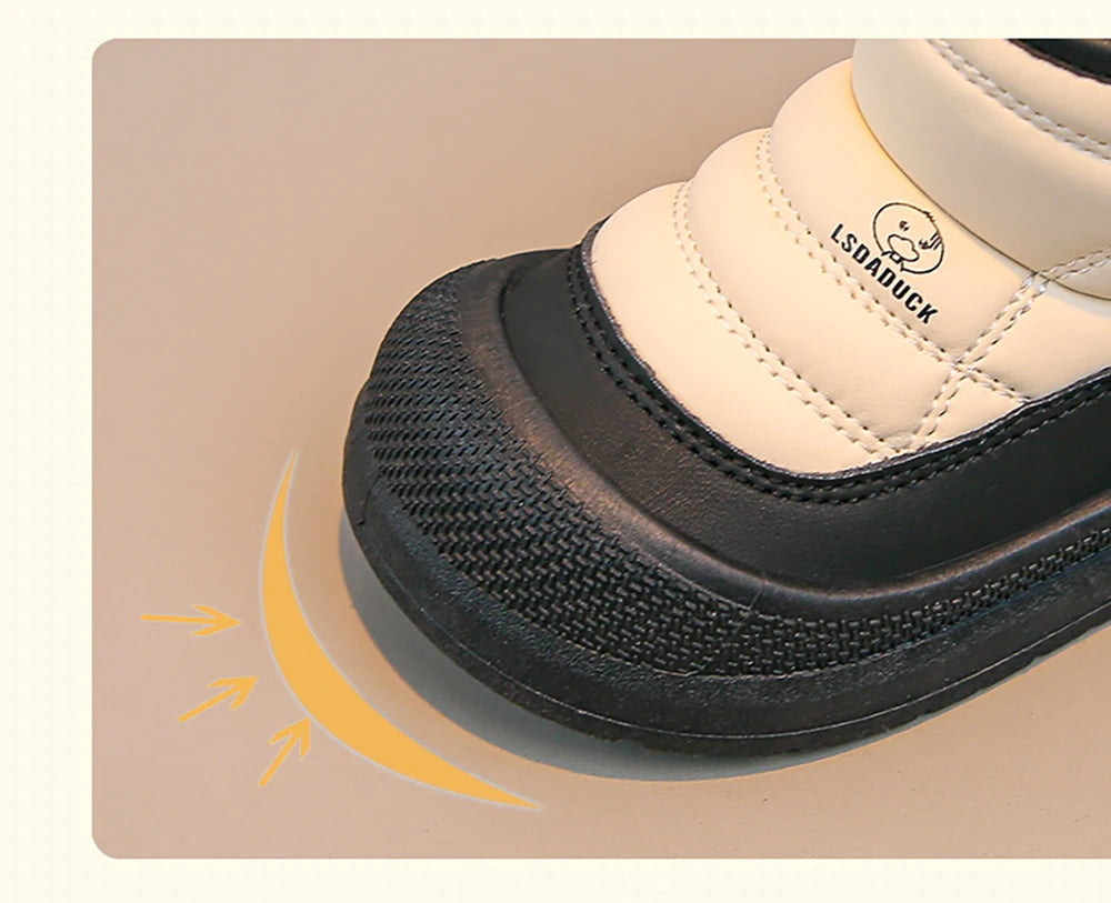 Botas Infantiles Impermeables y Cálidas con Felpa (12M-5T)