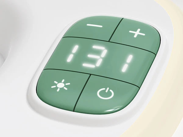 Calentador de Toallitas Momcozy | Calentamiento Rápido, 4 Modos de Temperatura y Luz Nocturna Ajustable