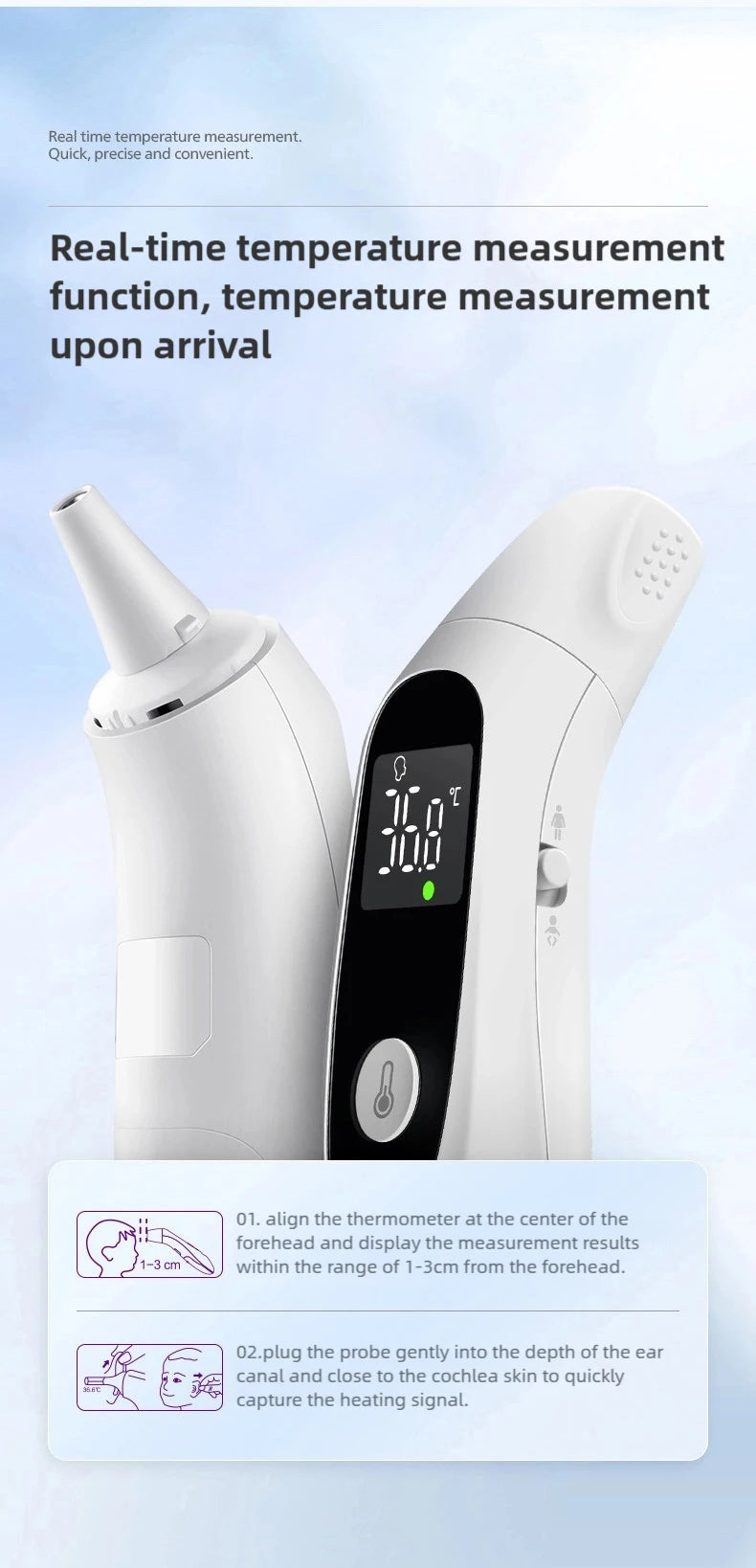 Termómetro Infrarrojo Philips Avent: Preciso, Higiénico y Sin Contacto
