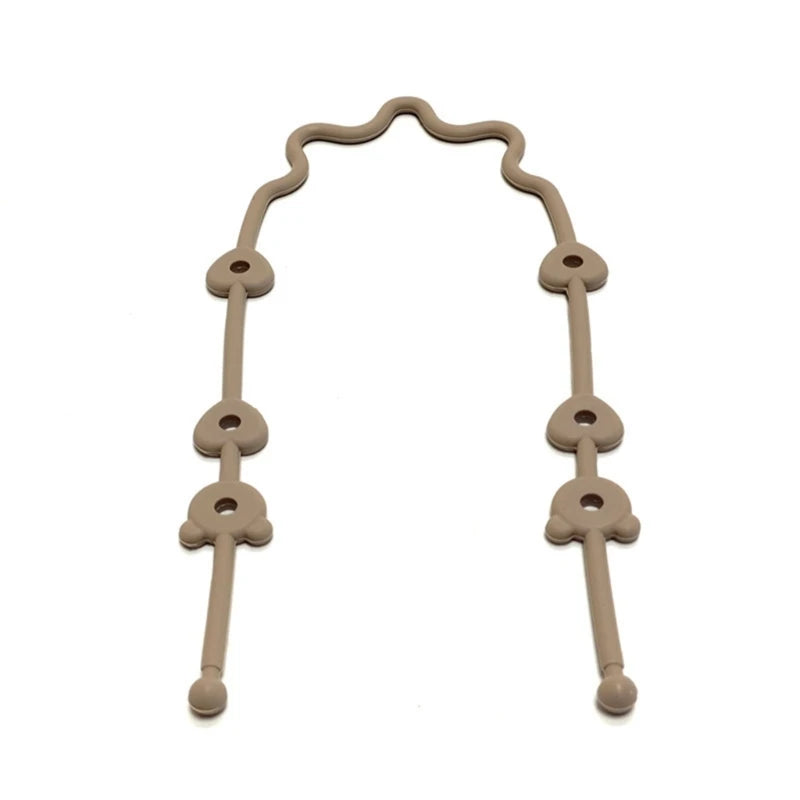 Correa Silicona Ajustable para Chupón y Juguetes Bebé
