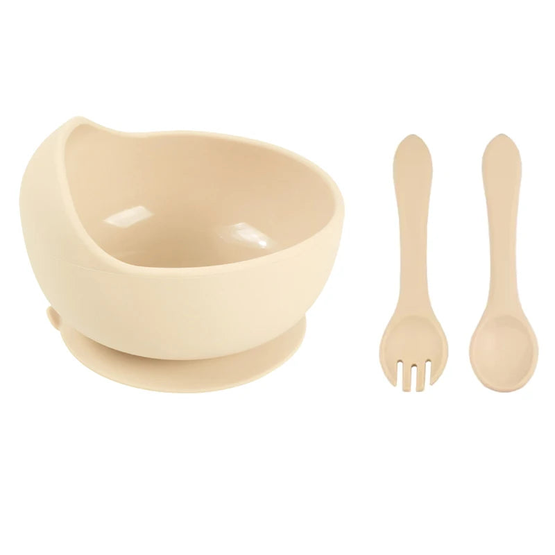 Set de Vajilla plato hondo de Silicona 3 piezas | ¡Adiós a los Platos Voladores!