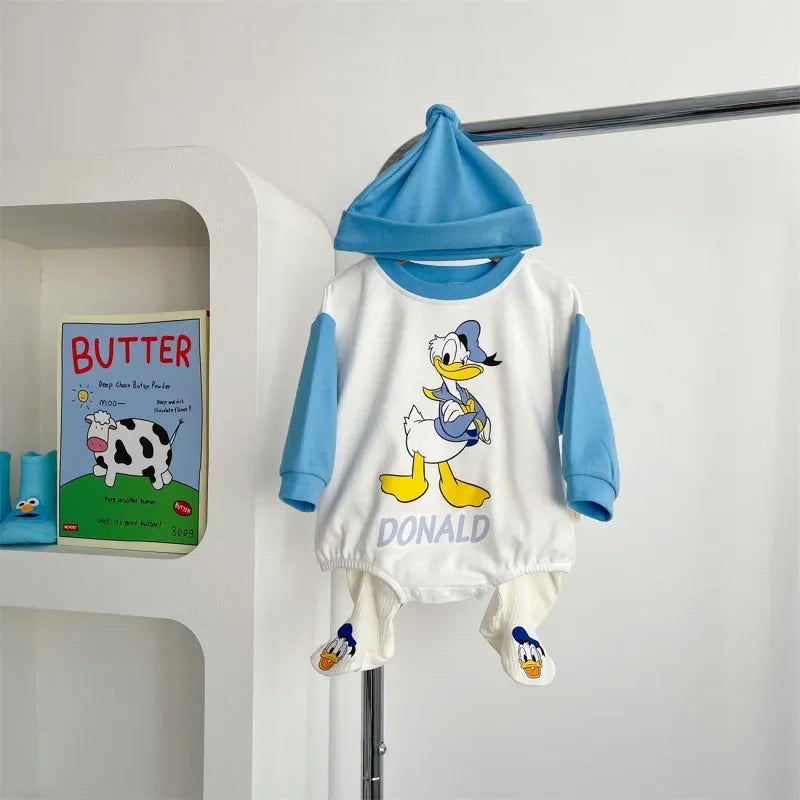 Conjunto de mameluco, gorro y calcetines Disney (3-18M)