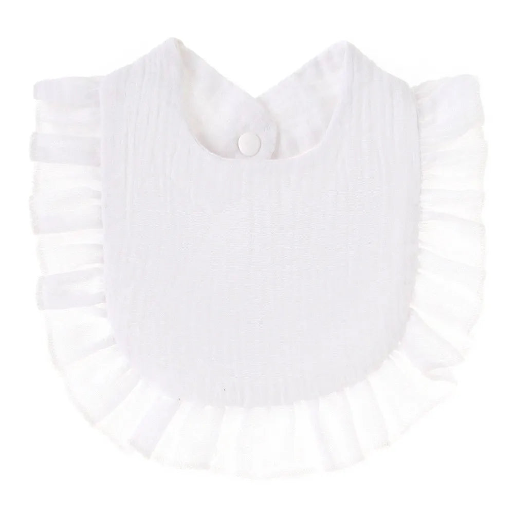 Babero Bandana de Algodón: Suave, Absorbente y de Color Sólido