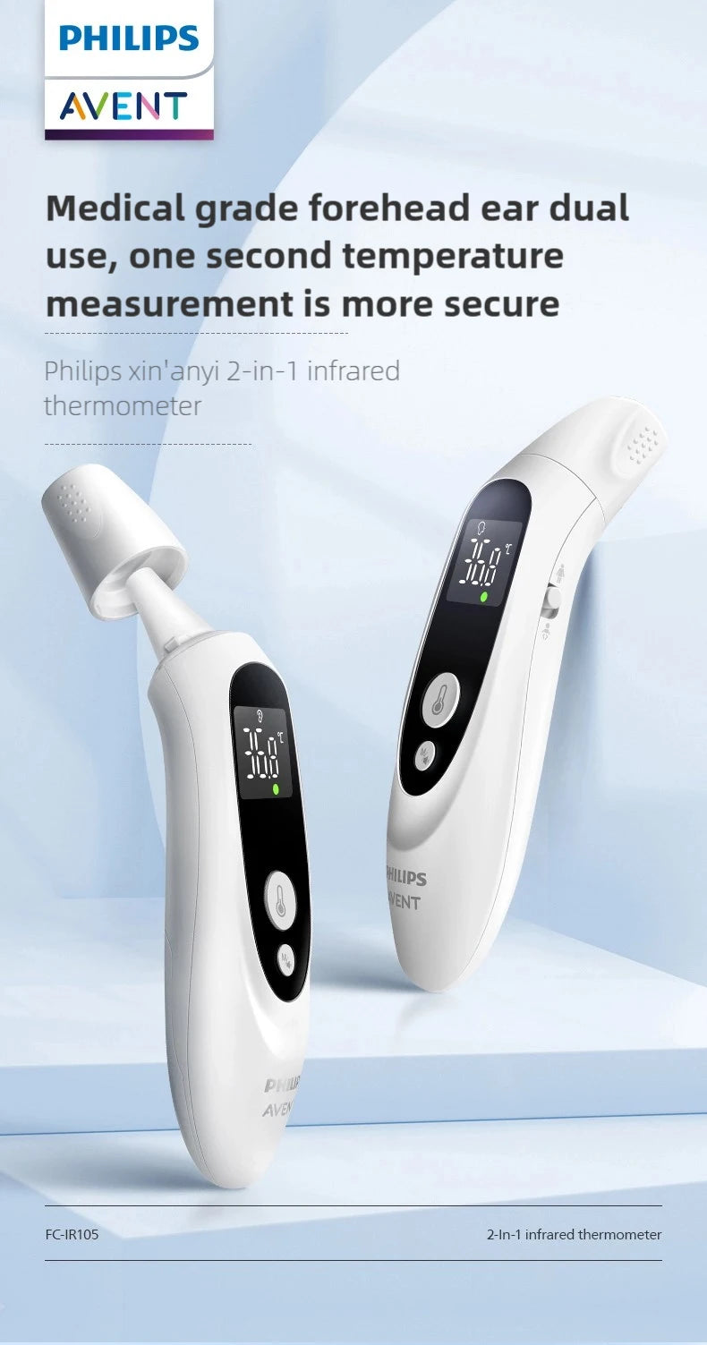 Termómetro Infrarrojo Philips Avent: Preciso, Higiénico y Sin Contacto