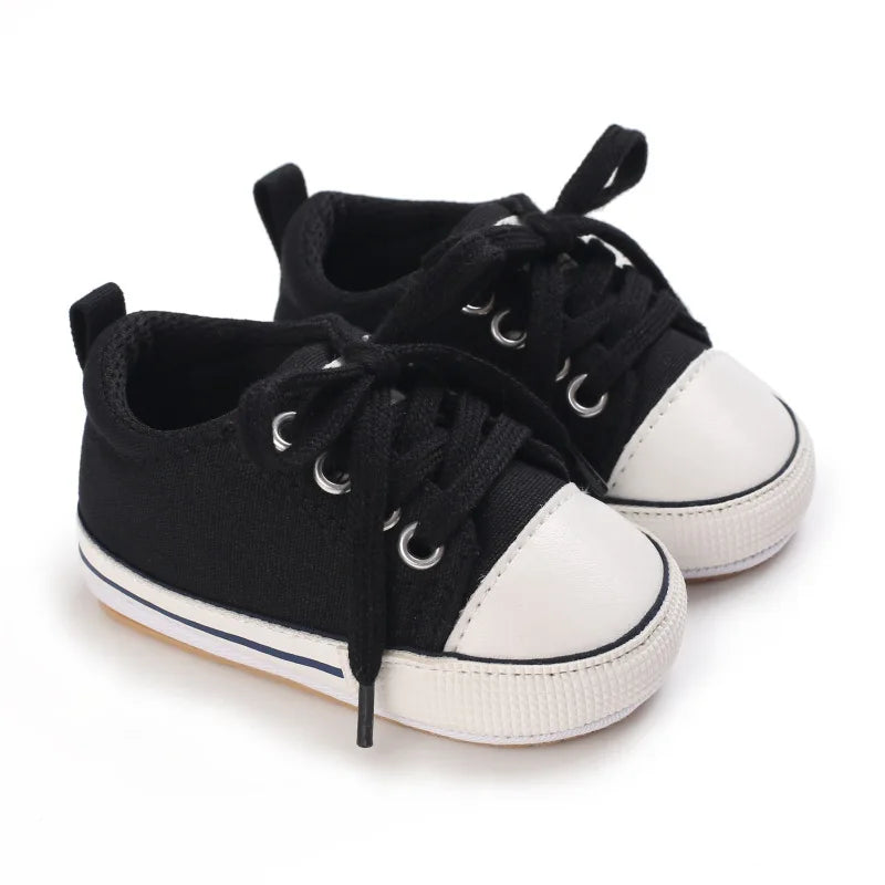 Zapatos de Lona para Bebé: Primeros Pasos (0-18M)