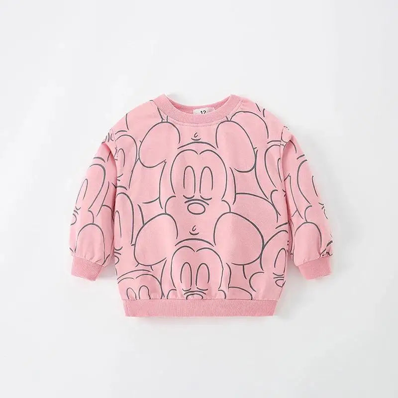 Conjunto Deportivo Unisex: Sudadera y Pantalón Mickey Mouse (3M-3T)