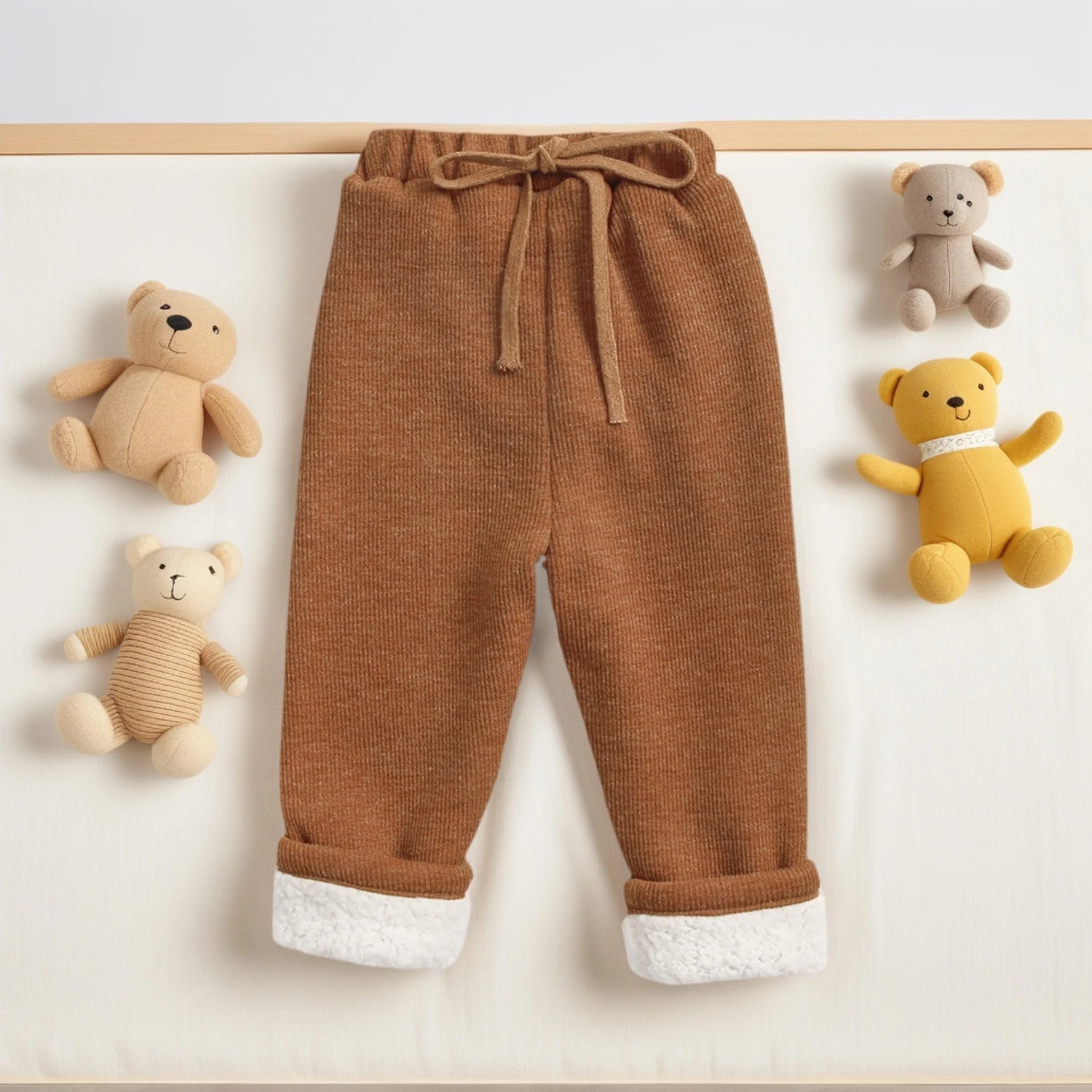 Pantalones con lana y gruesos | Esenciales de Invierno y Otoño  (6M-6T)
