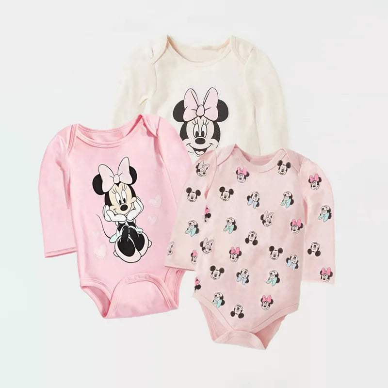 Set de 3 Pañaleros de Mickey Mouse (0-18M)