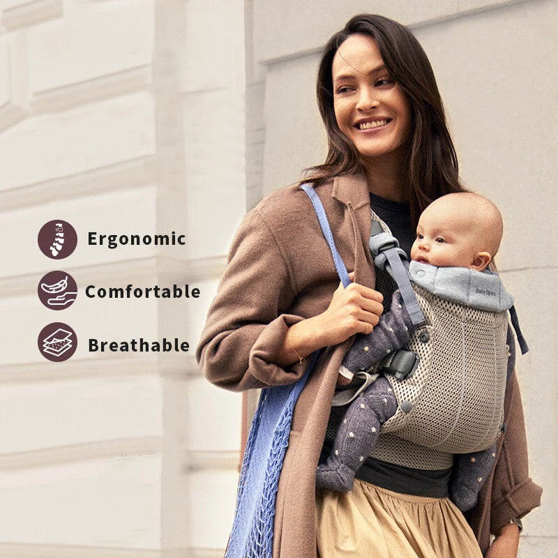 Portabebés BabyBjorn Malla 3D Ergonómico 3 en 1 Comodidad Total