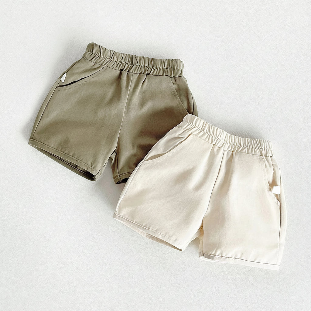 Paquete de 2 Shorts "Comodidad Natural" – Frescura para tu Bebé (9M-4T)