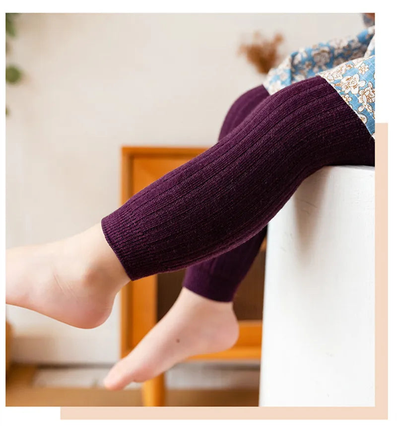 Leggings de Punto Unisex – Algodón Elástico (0 a 6 años)