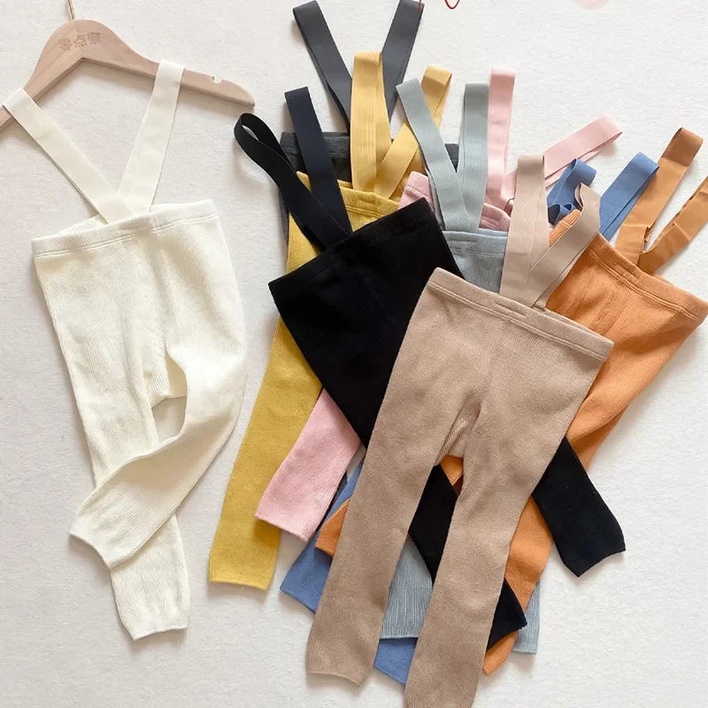 Mallas/Leggings con Tirantes (0-24M)