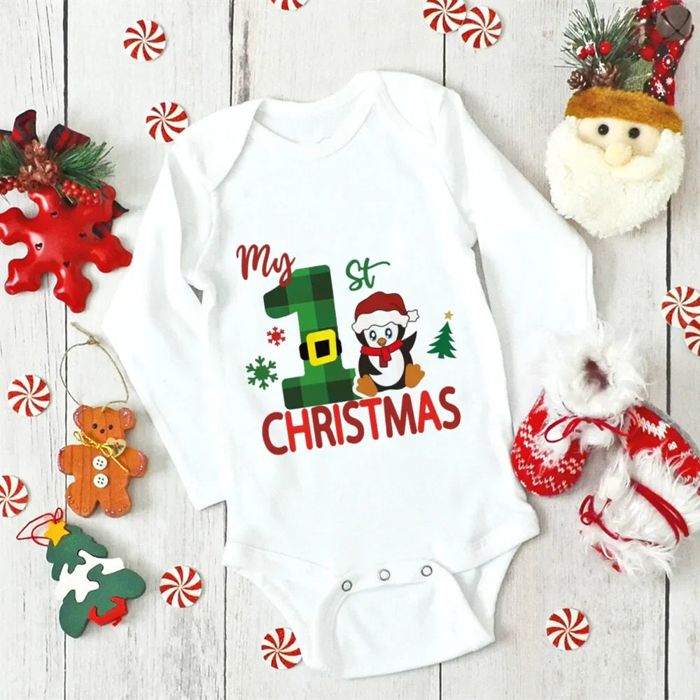 Pañalero "Mi Primera Navidad"-Español/Inglés (0-24M)