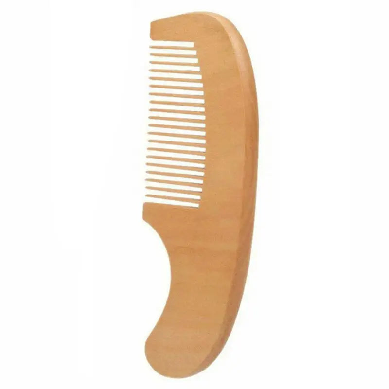 Set de Cuidado Bebe: Cepillo y Peine de Madera y Lana Natural