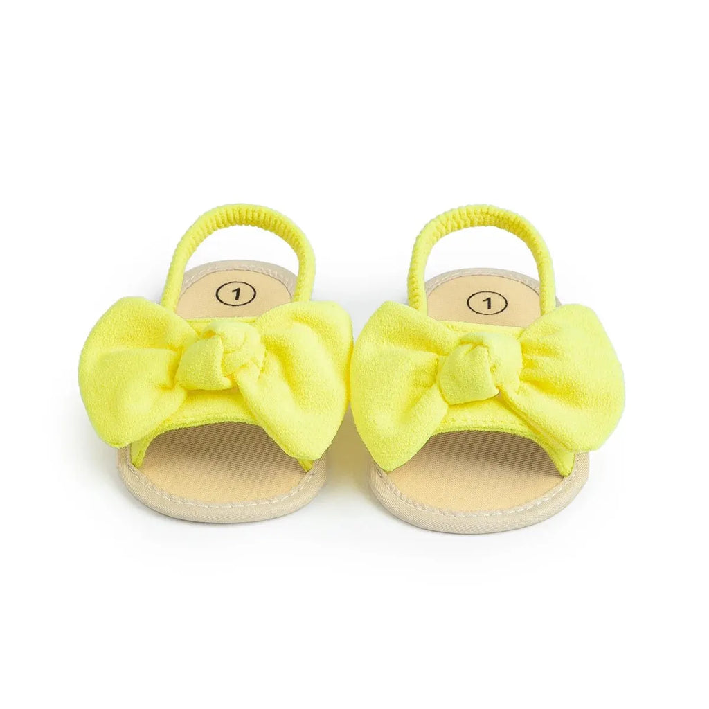 Sandalias con Moño: Comodidad y Estilo (0-18M)